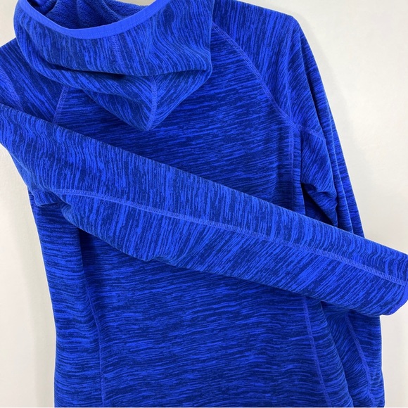 The North Face Hoodie Womens Small Blue Polartec Full Zip Long Sleeve - Picture 11 of 12